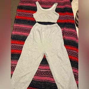 Refuge grey two piece set
